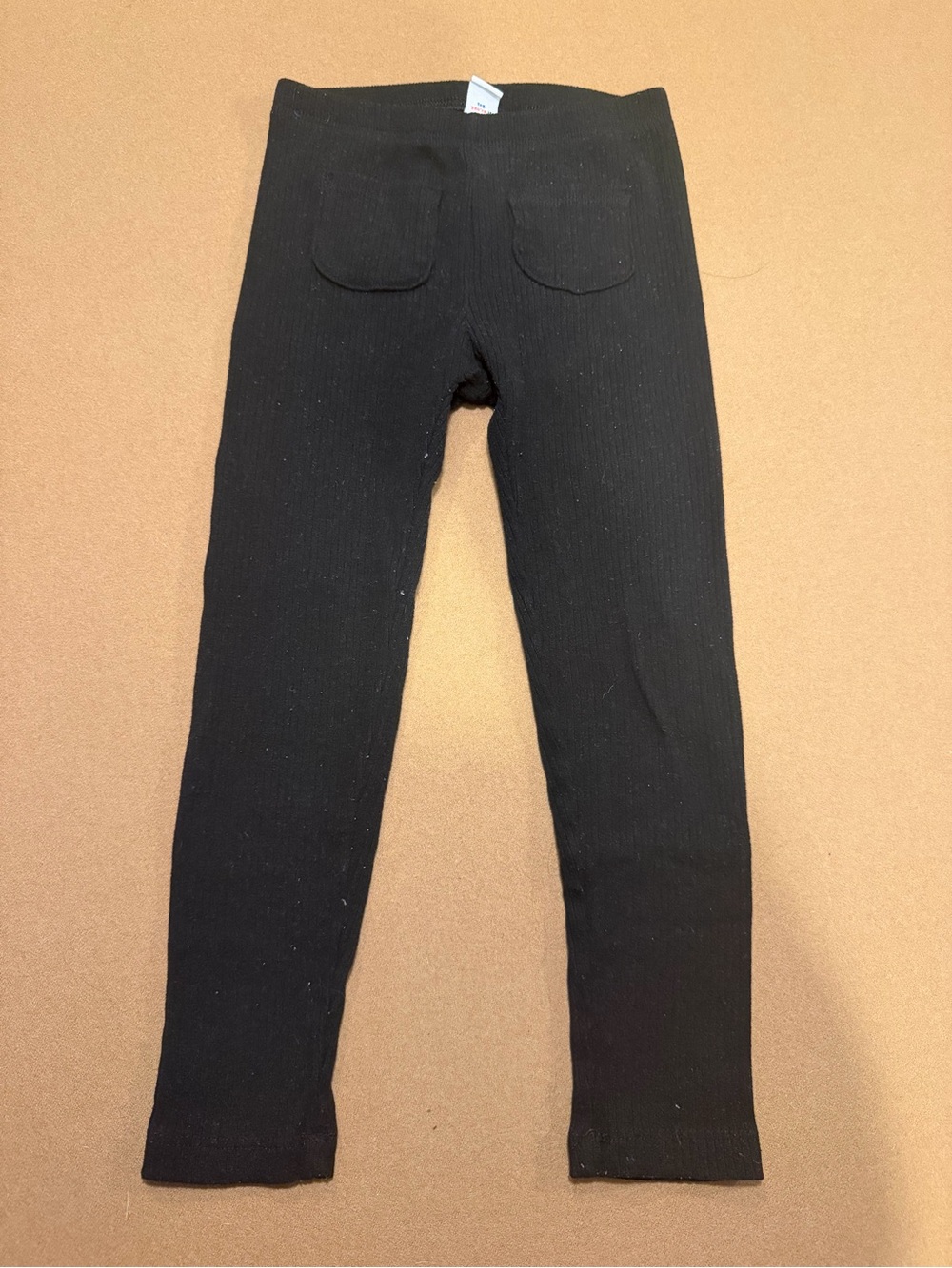 Old Navy Black Ribbed Knit Joggers for Men